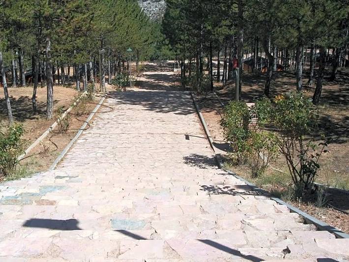 Camping Las Cabanas - Chalet 4 personen - Familienhütte in Vivel del Río Martín, Teruel und Umgebung