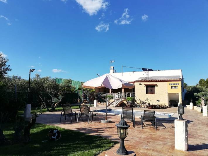 Casa de vacaciones para 12 personas, con jardín en Pozo Alcón