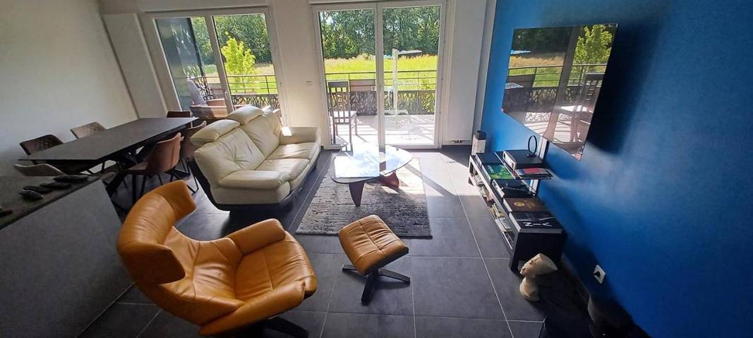 Gîte pour 4 personnes, avec Balcon ainsi que Terrasse et Vue à Épagny