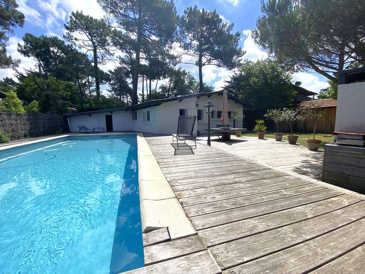 Villa für 8 Personen, mit Terrasse und Garten sowie Pool in Cap Ferret