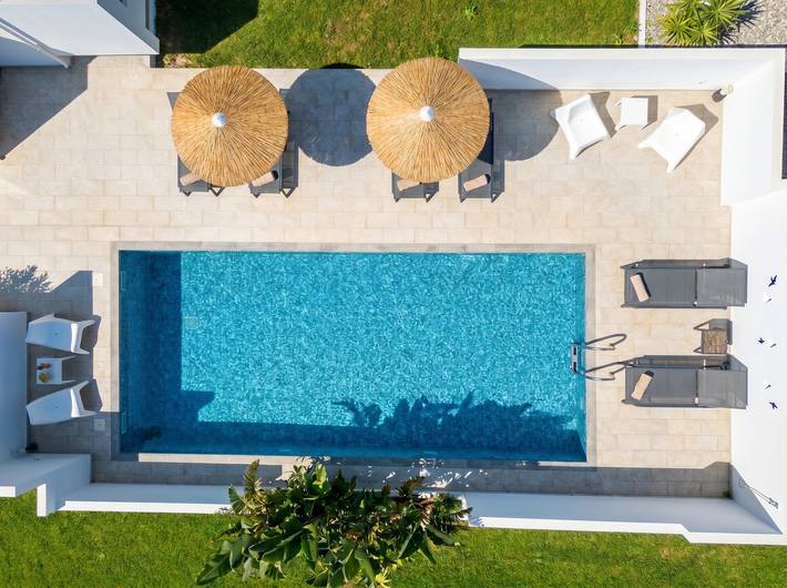 Ferienhaus für 11 Personen, mit Ausblick und Meerblick sowie Garten auf Kos - 4