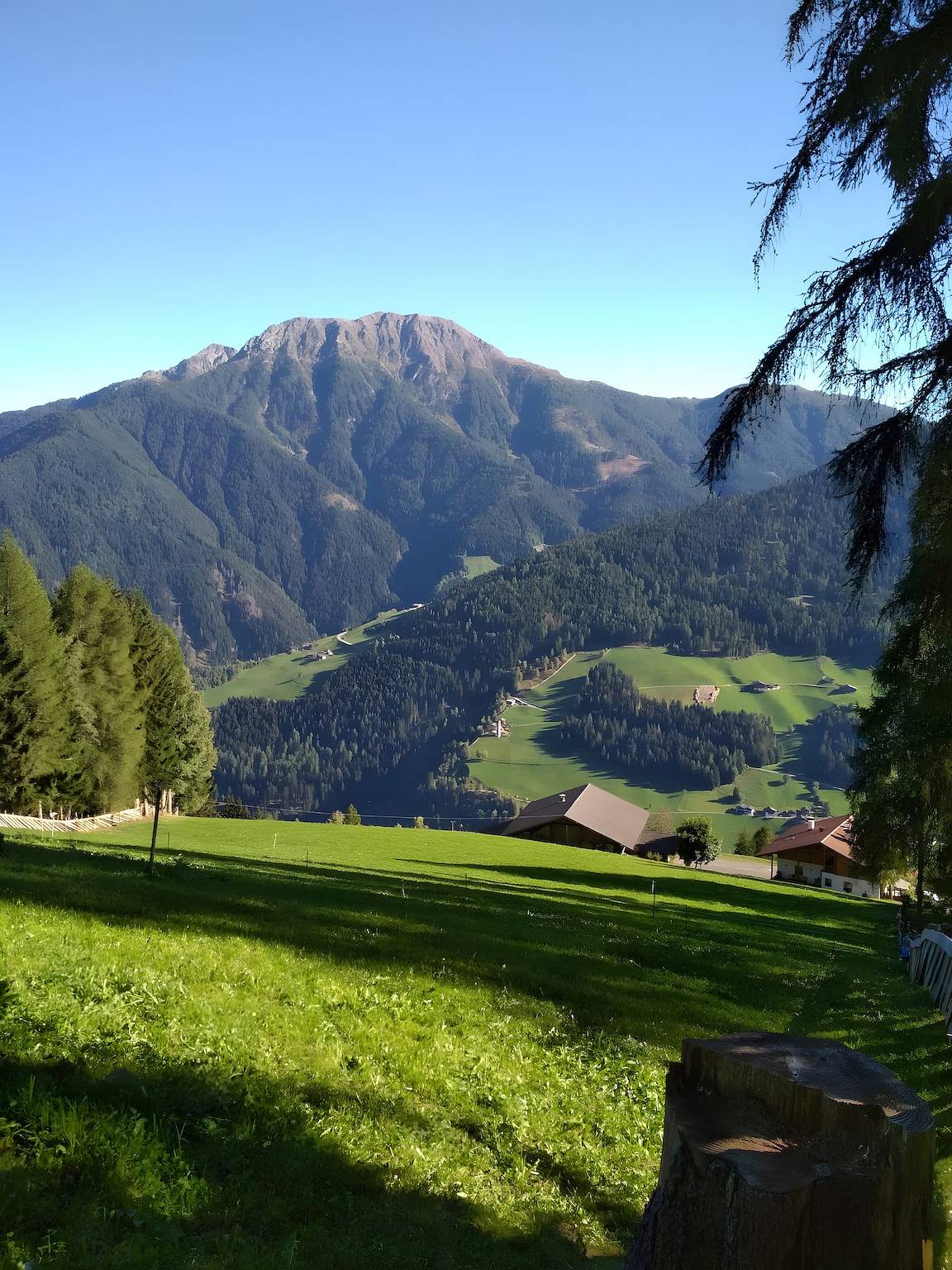 Bauernhaus „Ferienwohnung Pendlhof“ mit Bergblick, Gemeinschaftsgarten und Wlan in St. Pankraz, Ortleralpen
