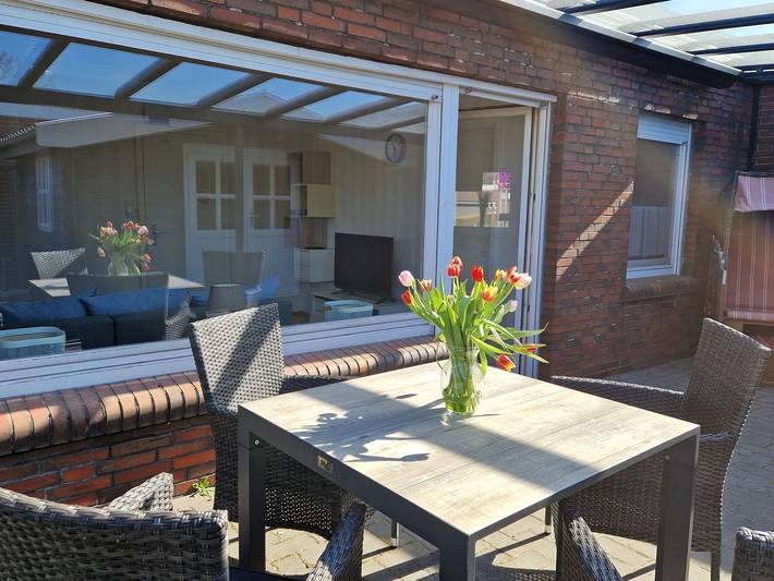 Ferienhaus für 4 Personen, mit Terrasse, mit Haustier in Norddeich