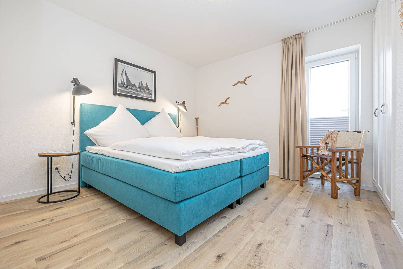 Ganze Wohnung, Schlei-Koje 3 - Dusche, Schreibtisch, Balkon, Gartenmöbel, Parkplatz in Schleswig, Schleswig & Umgebung