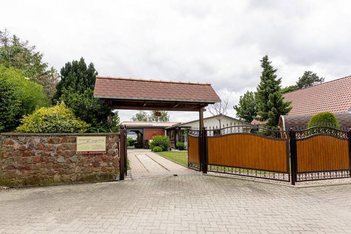 Ferienhaus für 5 Personen, mit Terrasse und Garten sowie Sauna und Ausblick in Blankenburg