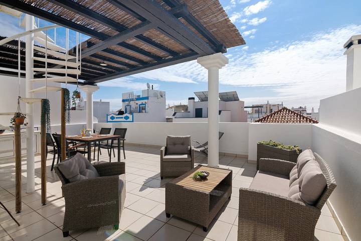 Apartamento de férias para 4 pessoas, com Varanda