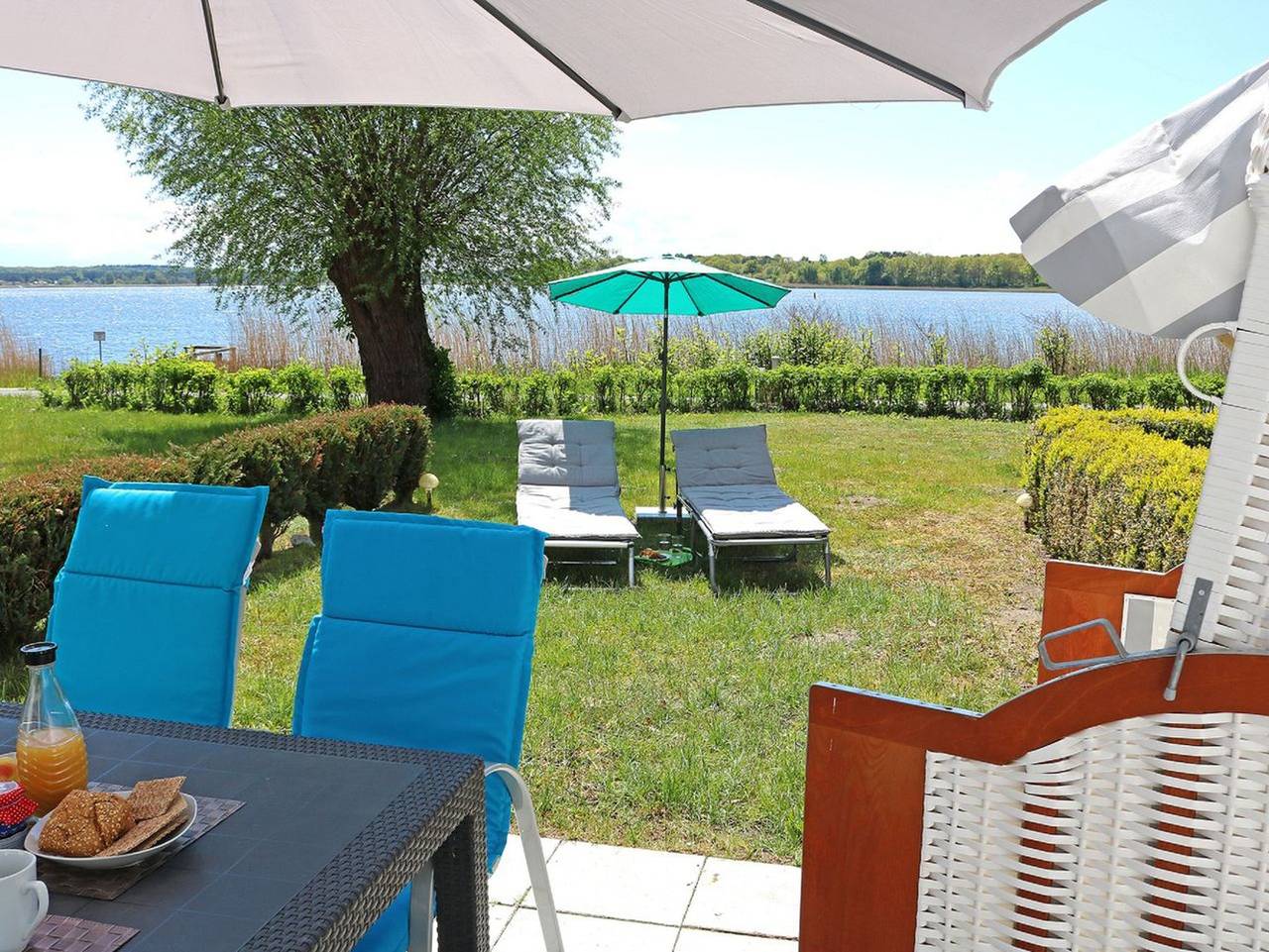 Fährhaus Nr. 12 - Haus mit Seeblick, gratis Sauna- und Schwimmbadnutzung - Fährhaus Sellin Nr.12 in Selliner See, Sellin