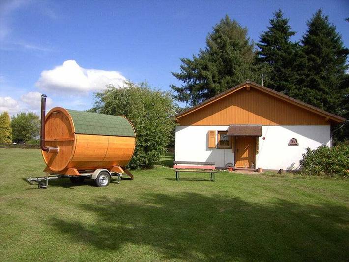 Ferienhaus für 8 Personen, mit Terrasse und Garten sowie Sauna in Malberg