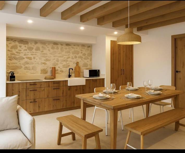 Villa pour 8 personnes, avec sauna ainsi que jardin et terrasse, animaux acceptés