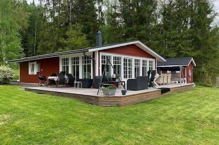 Ferienhaus für 4 Personen, mit Sauna
