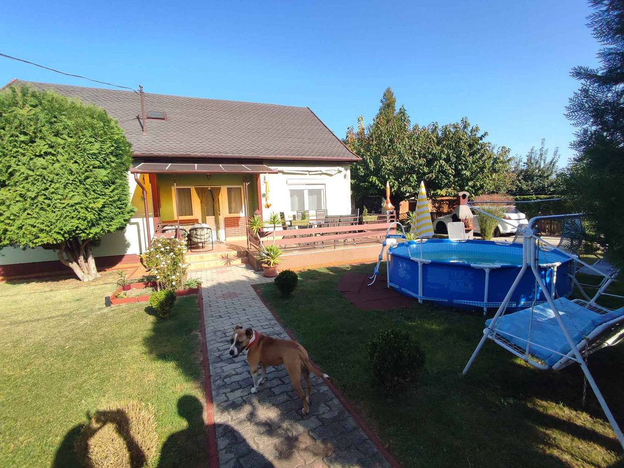 Ferienhaus mit Pool, Klimaanlage und Wlan in der Nähe vom Strand  in Siofok, Siófok und Umgebung