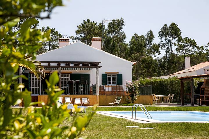 Casa de vacaciones para 8 personas, con jardín en Costa Dourada