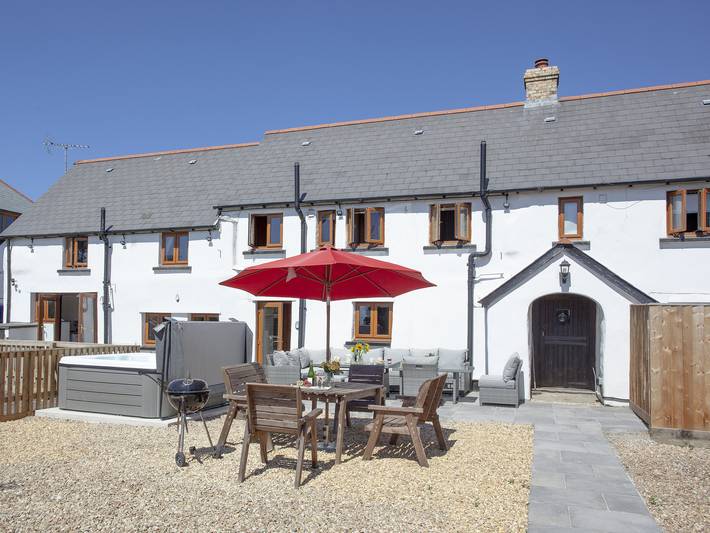 Cottage for 12 people, with garden, with pets in Devon