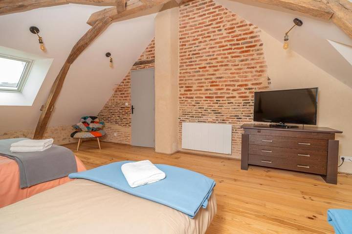 Location de vacances pour 10 personnes, avec jardin à Souvigny-de-Touraine - 2
