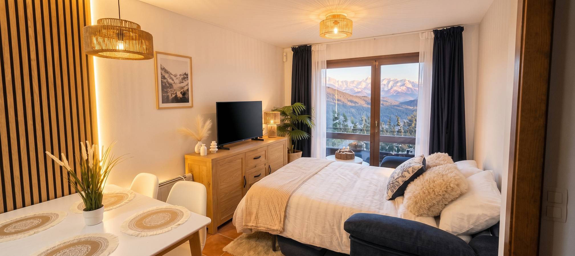 Entire apartment, Cozy Apartment with Mountain View in Sierra Nevada Ski Resort, Monachil