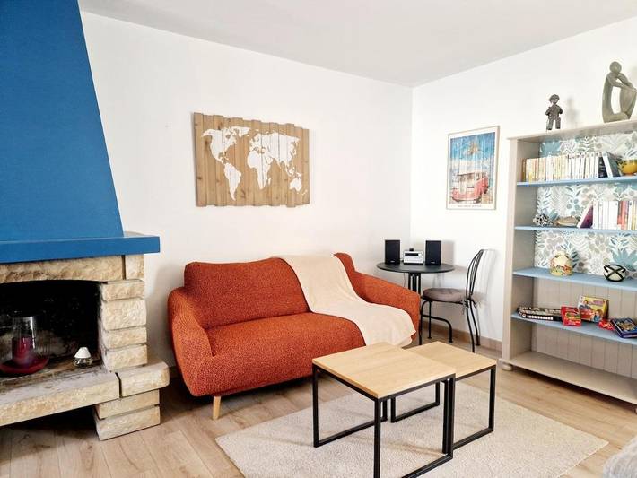 Location de vacances pour 4 personnes, avec terrasse et jardin à Les Pieux