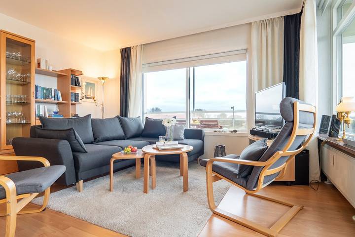Ferienwohnung für 4 Personen, mit Balkon und Meerblick sowie Sauna, kinderfreundlich - 1