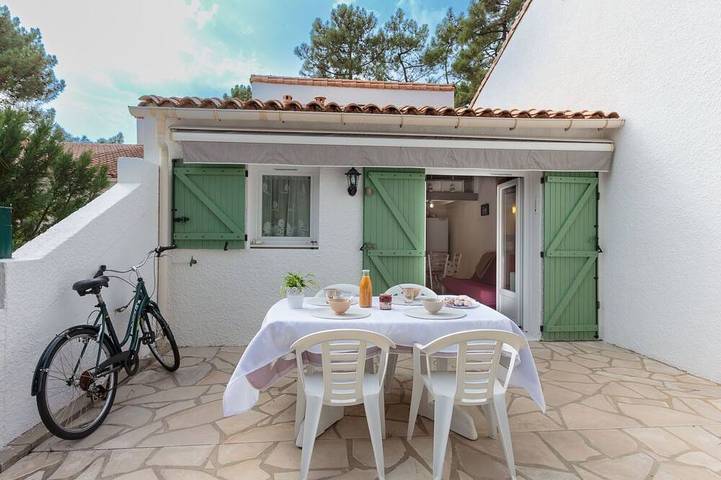 Appartement de vacances pour 4 personnes, avec jardin