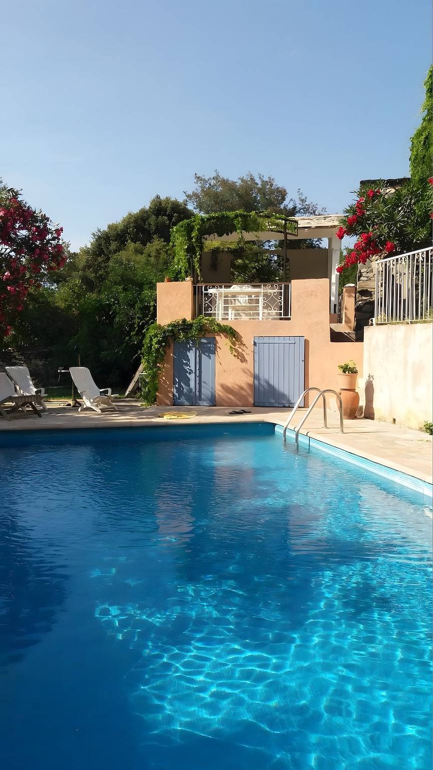 Maison de vacances « L'olettese » avec vue sur la montagne, Wi-Fi et climatisation in Oletta, Région de Calvi