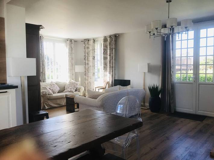 Location de vacances pour 8 personnes, avec jardin à Merville-Franceville-Plage - 3