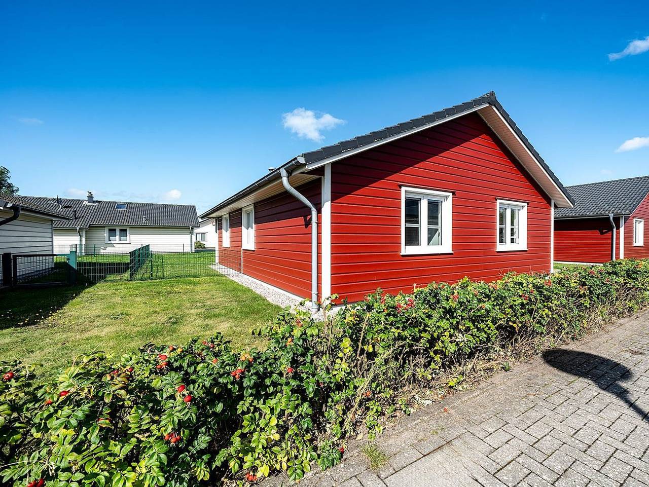 Brandgans 40 - Komfort-Ferienhaus mit eingezäuntem Garten - Ferienhaus mit Sauna, Kamin & Strandkorb (Ht in Dagebüll, Nordfriesland