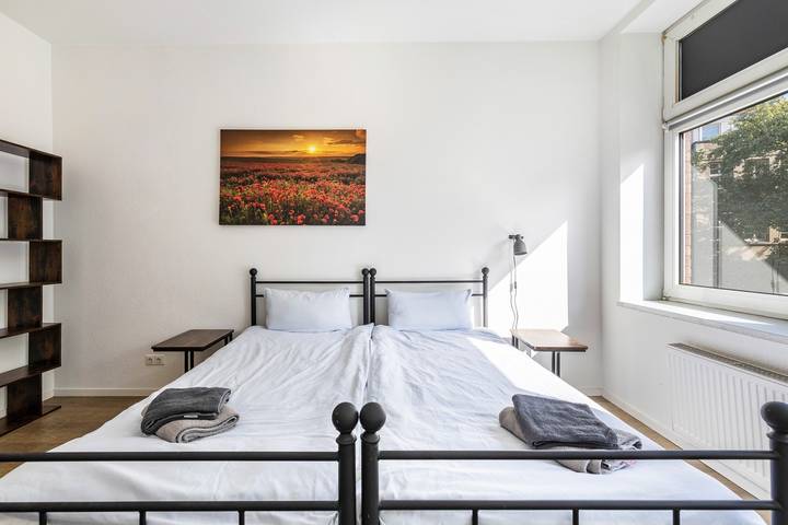 Apartamento entero, Apartamento en Duisburgo para negocios y estancias en el casco antiguo in Duisburgo, Región del Ruhr