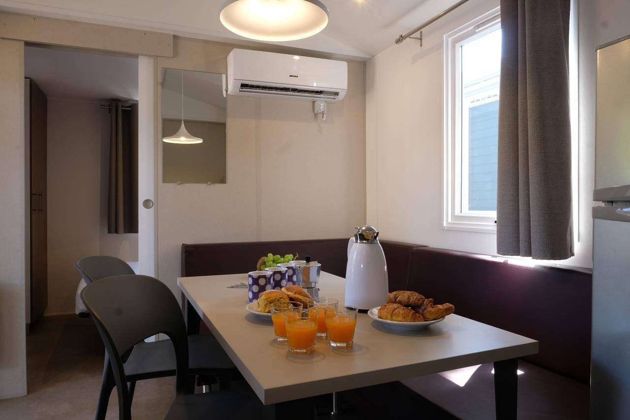Ferienanlage L' Ultima Spiaggia Mobilehome Happy Relax für 6 Personen in Torre di Bari, Ogliastra Provinz