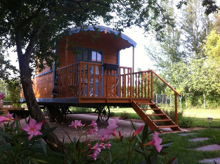 Gîte pour 2 personnes, avec jardin