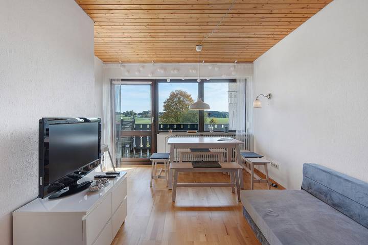 Ganze Wohnung, Apartment 'Traum im Bayerischen Wald' mit Balkon und WLAN in Wiesenfelden, Ostbayern