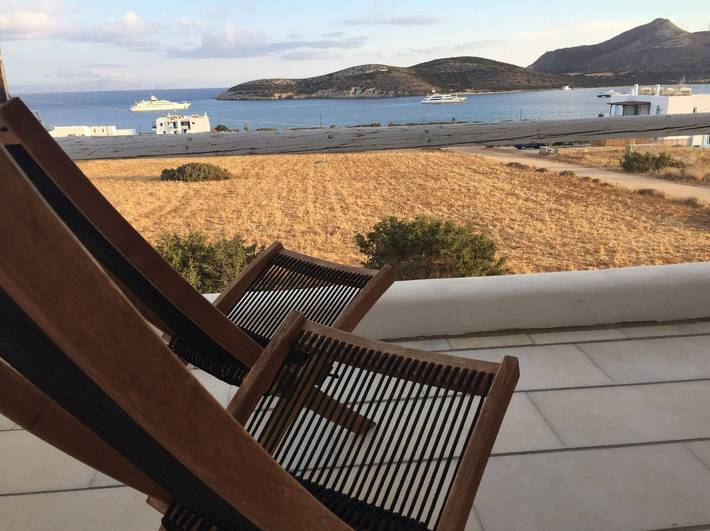 Villa pour 4 personnes, avec Vue sur l’océan ainsi que Balcon et Jardin dans Antiparos - 3