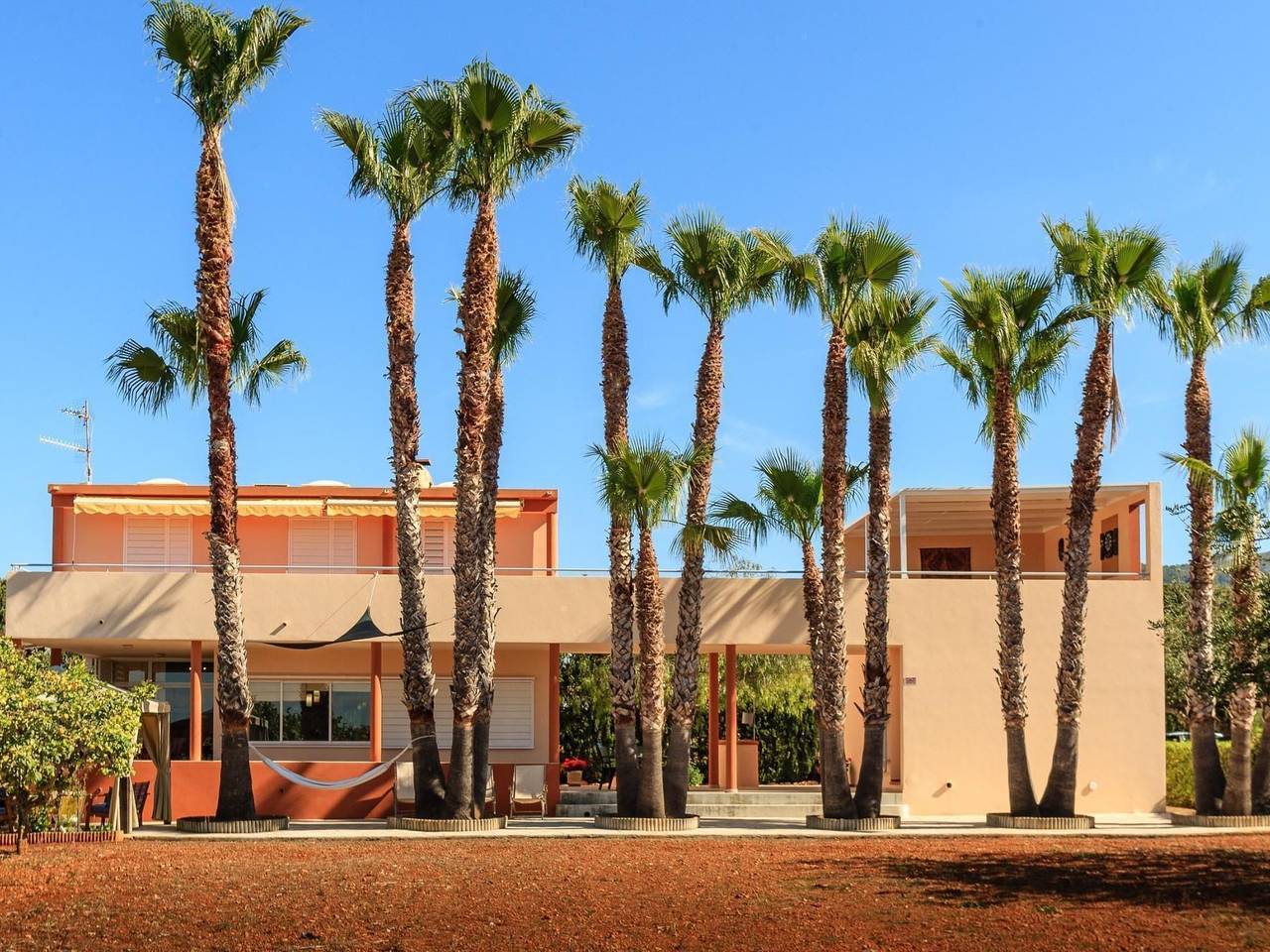 Villa Can Toni mit Schwimmbad in San Lorenzo de Balafia, San Juan Bautista