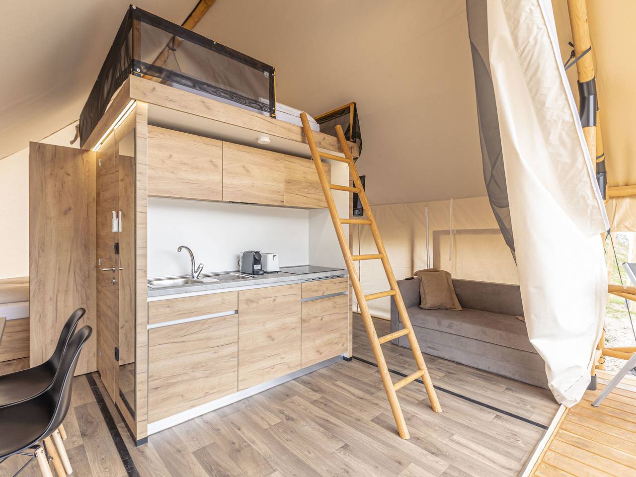 Luxuszelt Safari für 4 Personen in Gailtaler Alpen, Kötschach-Mauthen