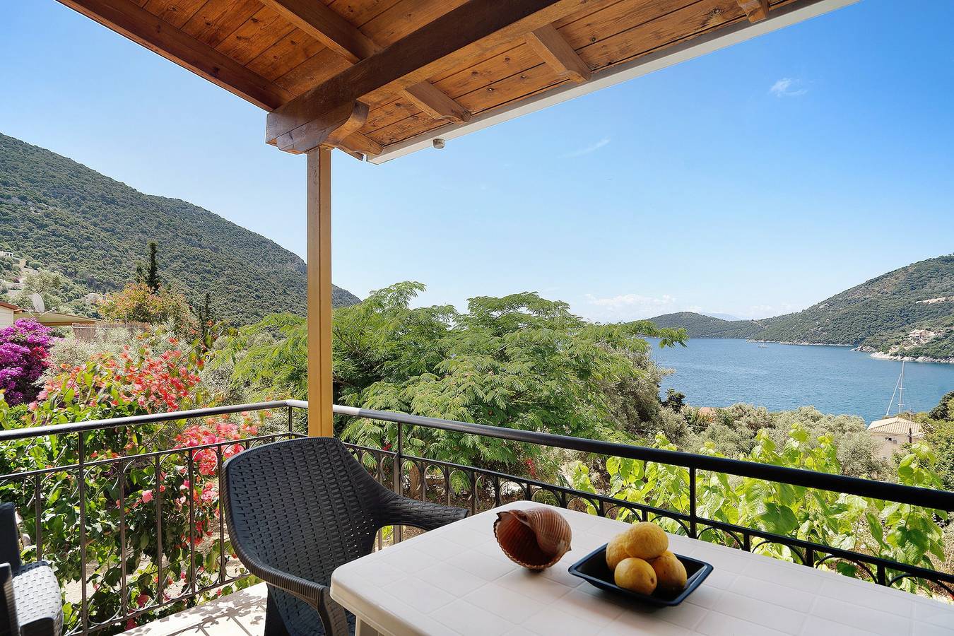 Helt studio, Studioleilighet for 3 personer med balkong in Poros (Lefkada), Hellas