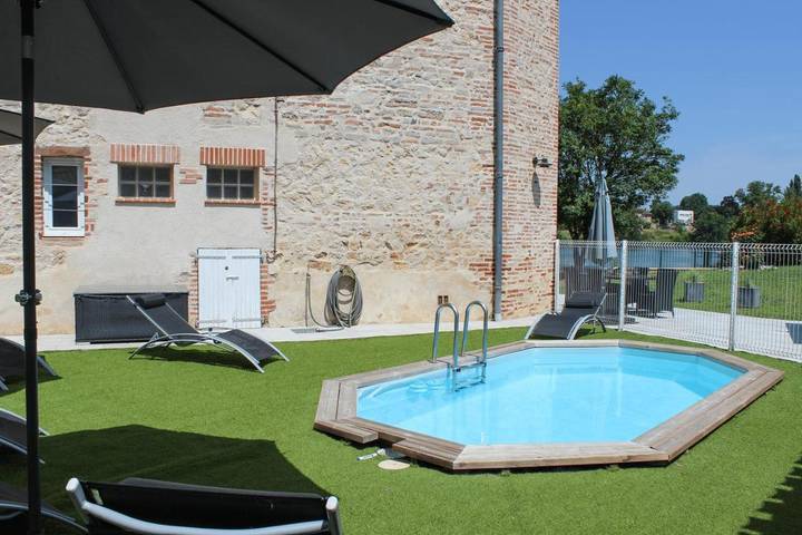 Location de vacances pour 8 personnes, avec jacuzzi ainsi que jardin et piscine à Marssac-sur-Tarn - 4