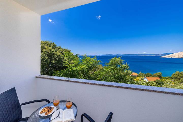 Vakantiewoning voor 5 personen, met Balkon in Punat