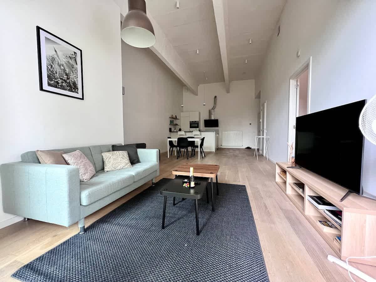 Geheel appartement, Spacious Loft  Up to 4 Guests Comfort & Style in Brussels in Anderlecht, Brussel en omgeving