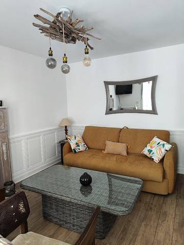 Gîte pour 2 personnes, avec terrasse à Luc-sur-Mer