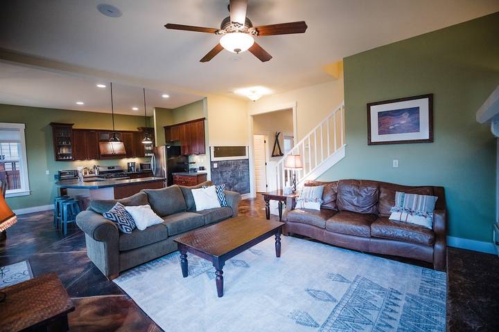 Vacation rental for 12 people, with balcony and yard in Buena Vista (CO)