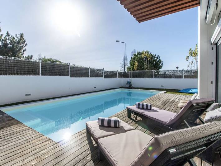 Location de vacances pour 11 personnes, avec piscine ainsi que balcon et jardin à Comporta - 2