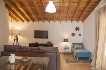 Location de vacances pour 6 personnes, avec balcon dans Água de Alto