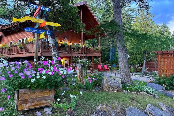 Camping für 4 Personen, mit Garten und Ausblick in Montana