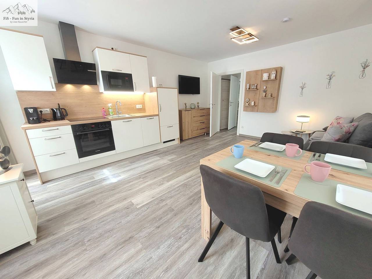 Ganze Wohnung, Apartment Koglbrau 1 mit Terrasse, Wlan und Platz für bis zu 4 Personen in Bad Mitterndorf, Totes Gebirge