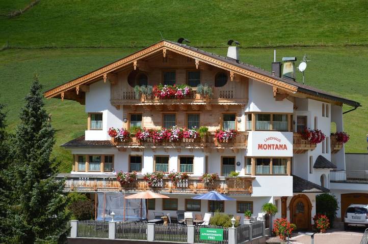 Ferienwohnung für 4 Personen, mit Ausblick und Garten sowie Sauna - 1