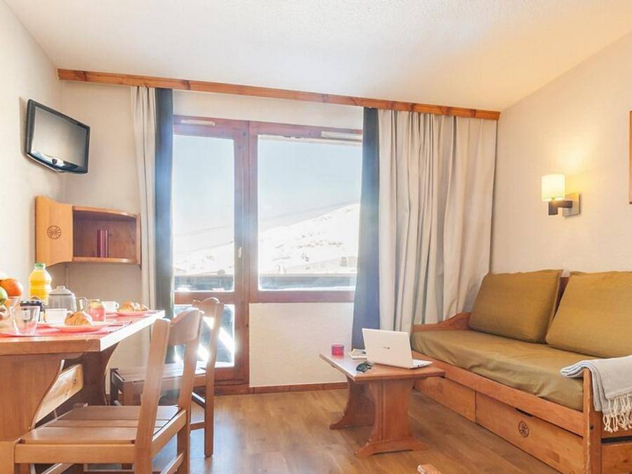 Pierre & Vacances Résidence Les Temples du Soleil - Studio 4 personen - Studio Standard in Val Thorens, Massif de la Vanoise