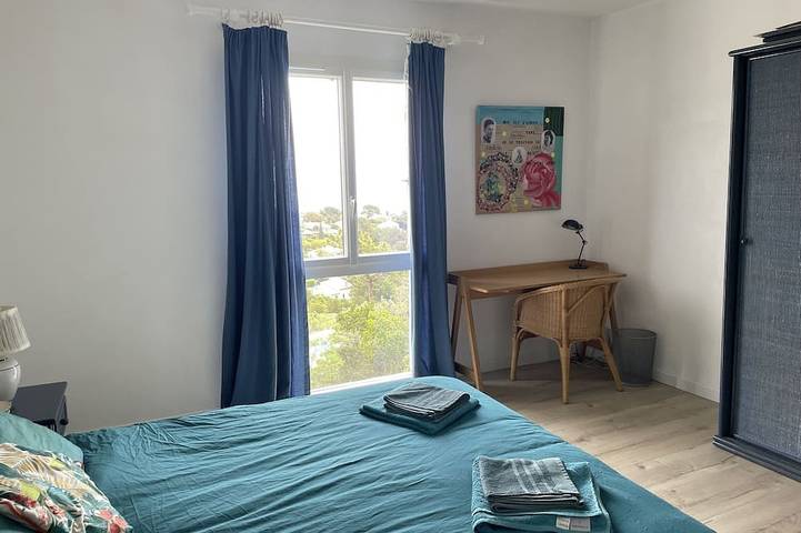 Hermosa villa, con magníficas vistas al mar y piscina, ideal para 2 familias, in Saint-Aygulf, Frejus