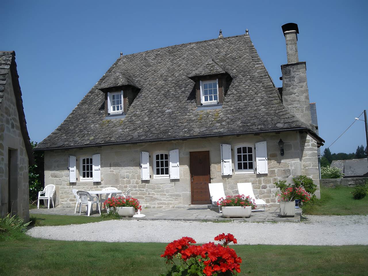 Gite Rural La Madeleine avec terrasse privée in Camps-Saint-Mathurin-Léobazel, Région de Tulle
