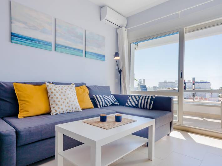 Ganze Ferienwohnung, Ferienwohnung für 6 Personen mit Meerblick in Playa de la Costilla (Rota), Rota