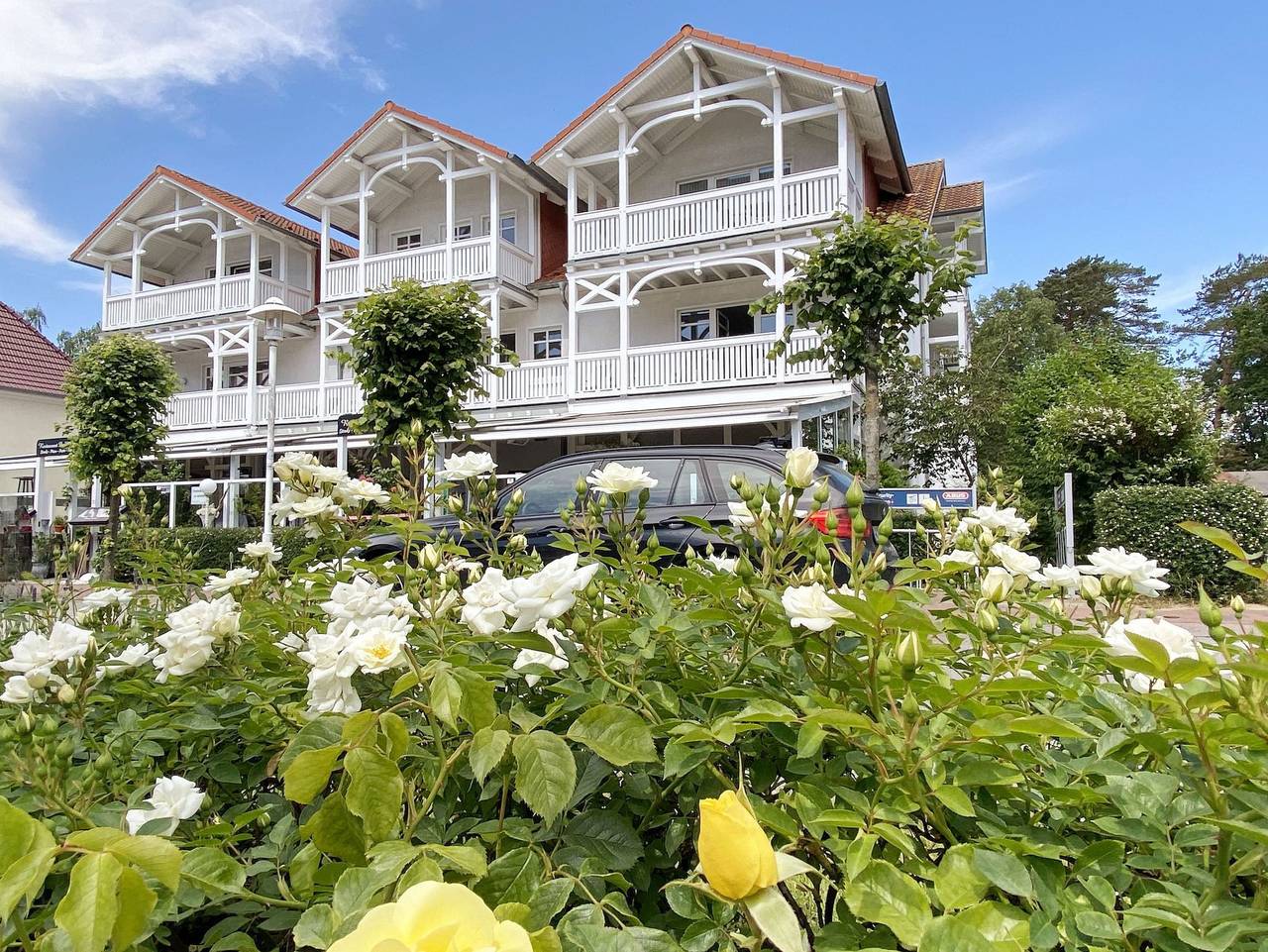 Ganze Ferienwohnung, Mr: Haus Nicolai Whg. 05 mit 2 Balkonen (Süd/West) - Haus Nicolai Whg. 05 mit 2 Balkonen (Süd/West) in Baabe, Rügen