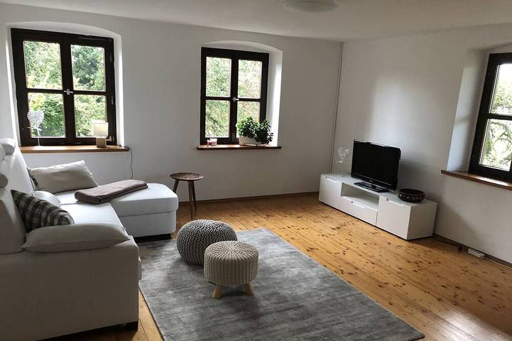Ferienwohnung für 6 Personen, mit Balkon und Garten in Bodnegg