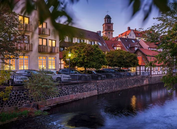 Romantik Hotel Schubert - Standard Einzelzimmer in Lauterbach, Vogelsberg Region